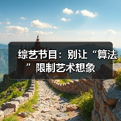 综艺节目：别让“算法”限制艺术想象（图4）