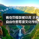 着奇异服装被劝离 衣着自由也要尊重文化传统(图2) 着奇异服装被劝离 衣着自由也要尊重文化传统(图2)
