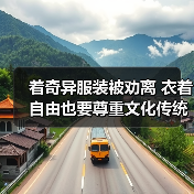 着奇异服装被劝离 衣着自由也要尊重文化传统(图4) 着奇异服装被劝离 衣着自由也要尊重文化传统(图4)