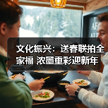文化振兴:送春联拍全家福 浓墨重彩迎新年(图1) 文化振兴:送春联拍全家福 浓墨重彩迎新年(图1)