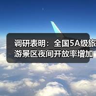 调研表明:全国5A级旅游景区夜间开放率增加至63%(图4) 调研表明:全国5A级旅游景区夜间开放率增加至63%(图4)