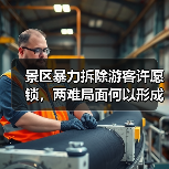 景区暴力拆除游客许愿锁,两难局面何以形成?(图2) 景区暴力拆除游客许愿锁,两难局面何以形成?(图2)