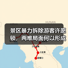 景区暴力拆除游客许愿锁,两难局面何以形成?(图3) 景区暴力拆除游客许愿锁,两难局面何以形成?(图3)