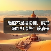 隧道不是摄影棚,畸形“网红打卡热”该消停了(图1) 隧道不是摄影棚,畸形“网红打卡热”该消停了(图1)