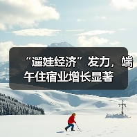 “遛娃经济”发力，端午住宿业增长显著（图4）