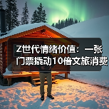 Z世代情绪价值:一张门票撬动10倍文旅消费(图1) Z世代情绪价值:一张门票撬动10倍文旅消费(图1)