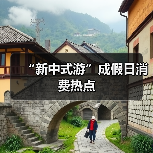 “新中式游”成假日消费热点(图1) “新中式游”成假日消费热点(图1)