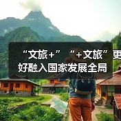 “文旅+”“+文旅”更好融入国家发展全局(图1) “文旅+”“+文旅”更好融入国家发展全局(图1)