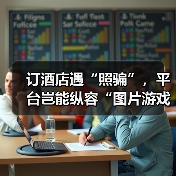 订酒店遇“照骗”，平台岂能纵容“图片游戏”（图1）