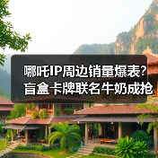 哪吒IP周边销量爆表？盲盒卡牌联名牛奶成抢手货（图4）