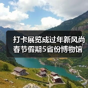 打卡展览成过年新风尚 春节假期5省份博物馆接待游客超500万人次(图1) 打卡展览成过年新风尚 春节假期5省份博物馆接待游客超500万人次(图1)