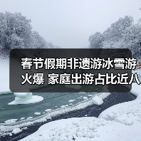 春节假期非遗游冰雪游火爆 家庭出游占比近八成(图4) 春节假期非遗游冰雪游火爆 家庭出游占比近八成(图4)