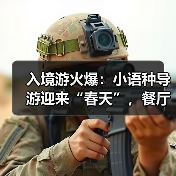 入境游火爆：小语种导游迎来“春天”，餐厅服务员上演川剧变脸（图3）
