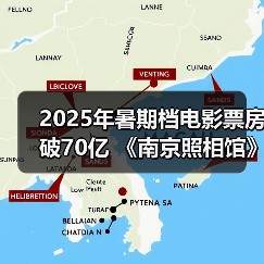 2025年暑期档电影票房破70亿 《南京照相馆》持续领跑（图2）