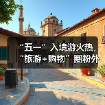 “五一”入境游火热,“旅游+购物”圈粉外国游客(图2) “五一”入境游火热,“旅游+购物”圈粉外国游客(图2)