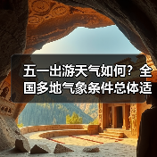 五一出游天气如何?全国多地气象条件总体适宜但需注意沙尘和降雨(图4) 五一出游天气如何?全国多地气象条件总体适宜但需注意沙尘和降雨(图4)