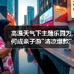 高温天气下主题乐园为何成亲子游