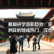 暑期研学游新趋势:亚洲目的地成热门,深度体验更受青睐(图4) 暑期研学游新趋势:亚洲目的地成热门,深度体验更受青睐(图4)