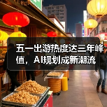 五一出游热度达三年峰值,AI规划成新潮流(图3) 五一出游热度达三年峰值,AI规划成新潮流(图3)