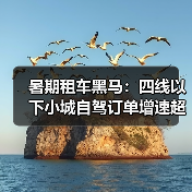 暑期租车黑马：四线以下小城自驾订单增速超七成（图4）
