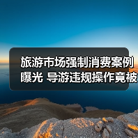 旅游市场强制消费案例曝光 导游违规操作竟被罚?(图4) 旅游市场强制消费案例曝光 导游违规操作竟被罚?(图4)