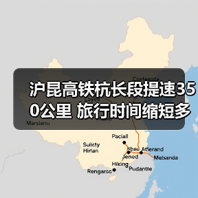 沪昆高铁杭长段提速350公里 旅行时间缩短多少（图2）