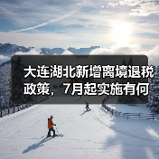 大连湖北新增离境退税政策，7月起实施有何影响？（图4）