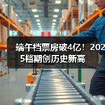 端午档票房破4亿！2025档期创历史新高（图1）