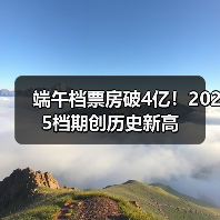 端午档票房破4亿！2025档期创历史新高（图4）
