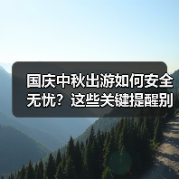 国庆中秋出游如何安全无忧?这些关键提醒别忽视(图3) 国庆中秋出游如何安全无忧?这些关键提醒别忽视(图3)