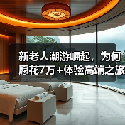 新老人潮游崛起，为何愿花7万+体验高端之旅？（图4）