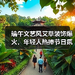 端午文艺风艾草装饰爆火,年轻人热捧节日氛围感(图2) 端午文艺风艾草装饰爆火,年轻人热捧节日氛围感(图2)