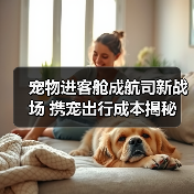 宠物进客舱成航司新战场 携宠出行成本揭秘(图2) 宠物进客舱成航司新战场 携宠出行成本揭秘(图2)