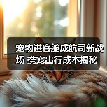 宠物进客舱成航司新战场 携宠出行成本揭秘(图1) 宠物进客舱成航司新战场 携宠出行成本揭秘(图1)
