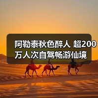 阿勒泰秋色醉人 超200万人次自驾畅游仙境(图4) 阿勒泰秋色醉人 超200万人次自驾畅游仙境(图4)
