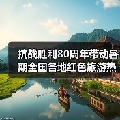 抗战胜利80周年带动暑期全国各地红色旅游热（图1）