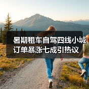 暑期租车自驾四线小城订单暴涨七成引热议(图4) 暑期租车自驾四线小城订单暴涨七成引热议(图4)