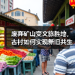 废弃矿山变文旅胜地，古村如何实现新旧共生？（图3）