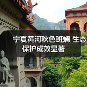 宁夏黄河秋色斑斓 生态保护成效显著(图2) 宁夏黄河秋色斑斓 生态保护成效显著(图2)