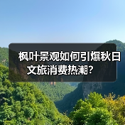 枫叶景观如何引爆秋日文旅消费热潮?(图2) 枫叶景观如何引爆秋日文旅消费热潮?(图2)