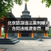 北京旅游违法案例曝光:合同违规遭重罚,胁迫消费被严惩(图3) 北京旅游违法案例曝光:合同违规遭重罚,胁迫消费被严惩(图3)