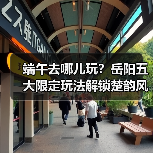 端午去哪儿玩?岳阳五大限定玩法解锁楚韵风情(图3) 端午去哪儿玩?岳阳五大限定玩法解锁楚韵风情(图3)