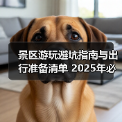 景区游玩避坑指南与出行准备清单 2025年必看攻略(图3) 景区游玩避坑指南与出行准备清单 2025年必看攻略(图3)