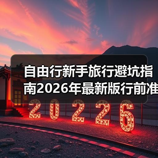 自由行新手旅行避坑指南2026年最新版行前准备清单